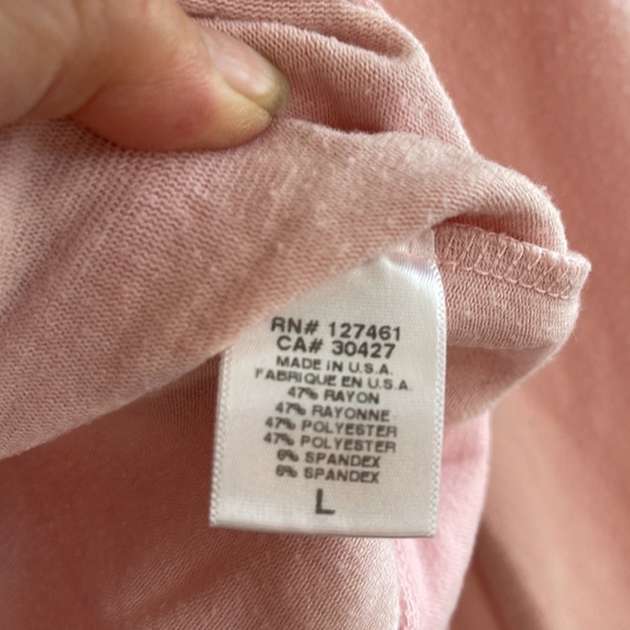 Wildfox Pink Light Sweatshirt sz L - Picture 4 of 4